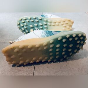 Off-White Oddessy Lowtop Sneakers - Size 13 - Green Blue - Virgil Abloh Laceups